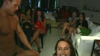 Bachelorette party turns into group sex with horny dudes